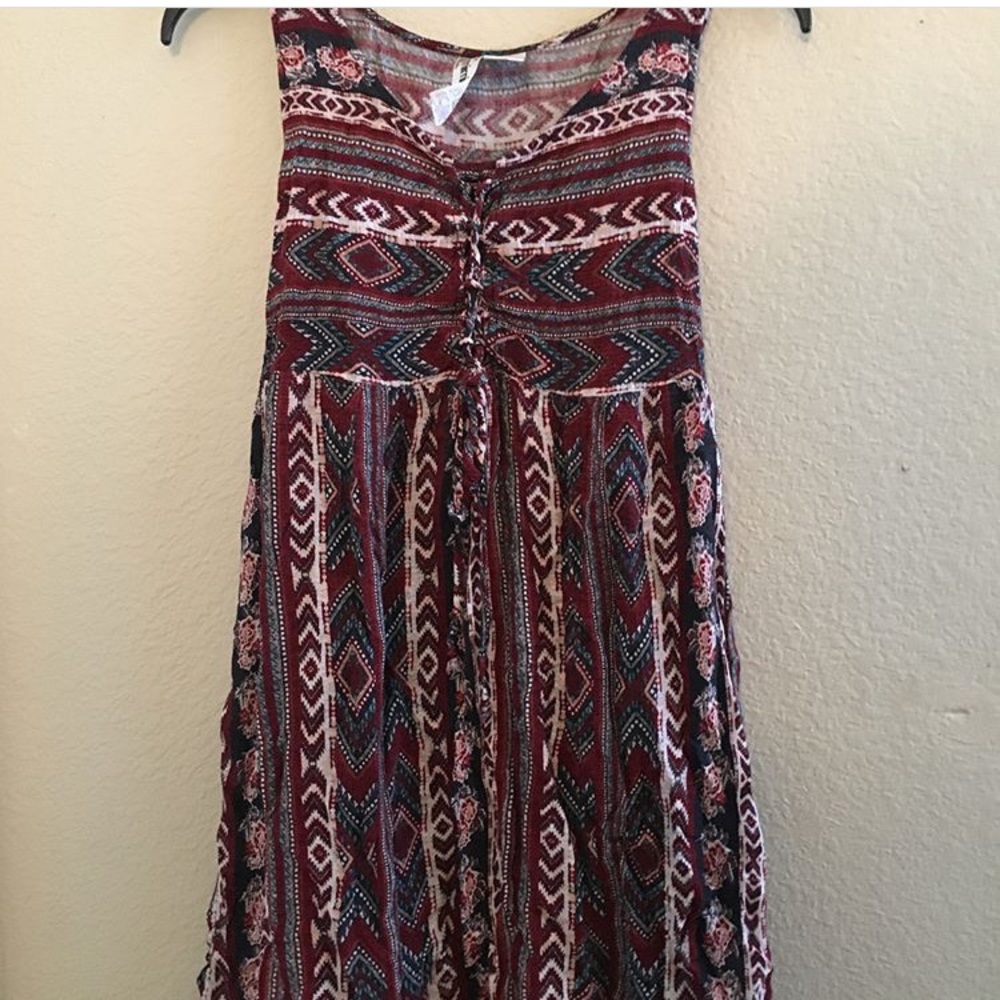 Vintage boho baby doll dress.